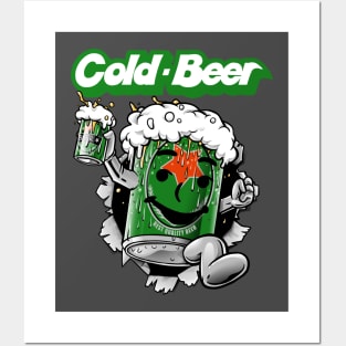 Cold Beer Posters and Art